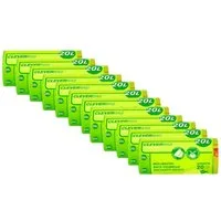 Migros Müllbeutel Müllbeutel Allzweckbeutel mit Zugband 20L - Frischer Zitrondenduft, 12 Rollen