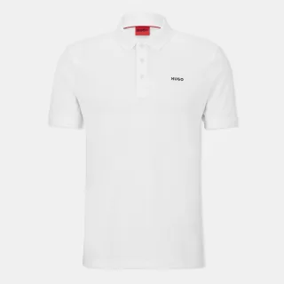 Hugo - "Donos" Poloshirt für Herren, Baumwolle (Weiß)