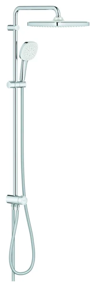 GROHE Duschsystem Tempesta 250 Cube 26694_1 mit Umstellung chrom, 26694001 26694001