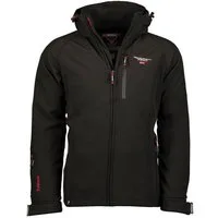 Geographical Norway Softshelljacke Herren – leichte wasserabweisende Übergangsjacke für Frühling (Wind jacke, 1-St., Outdoor Übergangs, Herbst Jacke, Regen Jacke) Mit Kapuze