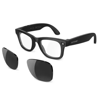 BlitzWolf BW-AG1 Pro AI Smart Glasses with HD Camera 8MP 32MP Interpolated WiFi bluetooth Call 3D Stereo Surround Sound