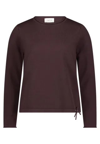CARTOON - Strickpullover Dunkelbraun - Gr. - 36