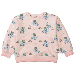 JETTE by STACCATO - Sweatshirt mit Allover-Print pearl rose mel. aop - Gr. - 104/110