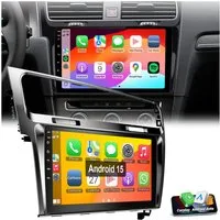 ESSGOO 10.1" Für VW Golf 7 VII MK7 2013-2017 Android 15 Autoradio Autoradio (RDS, Digitalradio (DAB), FM, Carplay GPS NAVI WIFI RDS SWC BT)