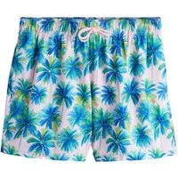 Next Badeshorts Motionflex Badeshorts mit Geo-Bordüre, 5{dq} (1-St)