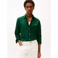 Tommy Hilfiger Langarmhemd SOLID HERITAGE OXFORD Regular Fit Regular Fit Oxford Casual