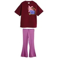 Next Shirt & Hose T-Shirt und Schlaghose im Set (2-tlg)