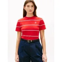 Tommy Hilfiger Kurzarmshirt TH SCRIPT REGULAR C-NECK SHORT SLEEVE TEE