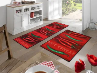 Hot Chilli wash + dry Matte | Größe: 75x120cm