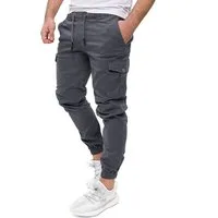 Pittman Cargohose Darius Cargo Chino elastischer Bund mit Kordelzug