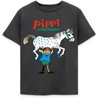 Spreadshirt T-Shirt Pippi Langstrumpf Pippi Hebt Kleiner Onkel Kinder T-Shirt (1-tlg)