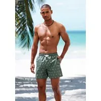 s.Oliver Badeshorts mit modischem Alloverprint