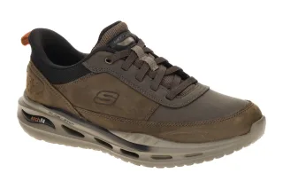 Skechers 210981 COC ARCH FIT Slipper Herrenschuhe in braun - cocoa, GLIDE STE...
