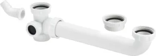 Viega Ablaufverbindung 794 in G1 1/2x G1 1/2 x 80-310mm Kunststoff 104917