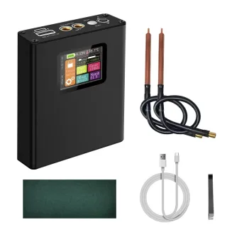 Digital Display Spot Welder 0.1-0.25MM Nickel Welding Handheld Machine Digital 18650 Lithium Battery Portable Kit 30 Gea