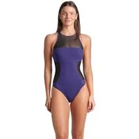 Arena Badeanzug Arena Damen Badeanzug Mesh Panels Swimsuit 006659