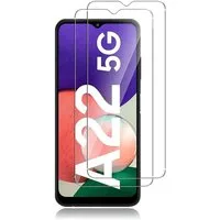 MSM Schutzfolie 2X Schutzglas für Samsung Galaxy A22 5G Display Schutz Panzerfolie 9H