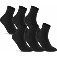 sockenkauf24 Kurzsocken 6 oder 12 Paar Damen&Herren kurze Socken ohne Naht und ohne Gummibund (6-Paar) Soft Bündchen ohne Gummi WP