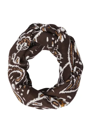 s.Oliver - Snood braun/mehrfarbig - Gr. - ONESIZE