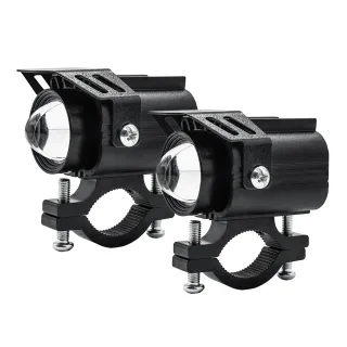 2PCS 9-32V Headlight Fog Flash Light Spotlight LED Light Yellow White For Car Motorcycle