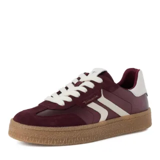 Tamaris - Da.-Schnürer bordeaux metallic - Gr. - 37