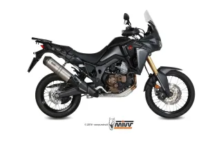 Sport Auspuff MIVV Oval Titan Honda CRF 1000 L AfricaTwin Bj.2016-2019 SD04/SD06 EURO-3/EURO-4 +ABE