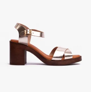 GEORGIA Damen Sandalen Gold