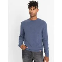 bonprix Strickpullover aus Baumwolle, mit Rundhalsausschnitt, für vielseitige Anlässe