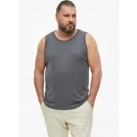 s.Oliver Muskelshirt T-Shirt Meliertes Tanktop aus Baumwollmix
