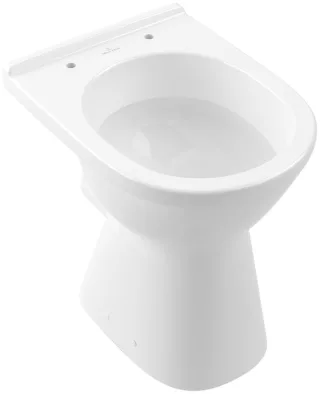 Villeroy & Boch ViCare Tiefspül-WC spülrandlos, bodenstehend, mit DirectFlush, Weiß Alpin 4683R001