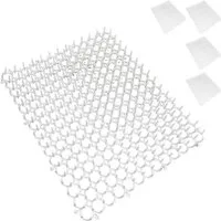 relaxdays Dornengitter im Set, 40x30x3 cm, 5-St., 5er Pack
