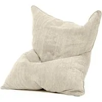 Green Bean Sitzsack XXL Riesen Sitzsack Square aus Cord (XXL aus Cordstoff 370 Liter mit EPS-Perlen Füllung, Kuschelig Weich Waschbar), Sitzkissen Lounge Chair Relax-Sessel Kinder Erwachsene