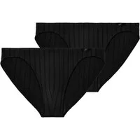 Hom Slip 2er Pack Chic (Spar-Set, 2-St) Slip / Unterhose - ohne Eingriff - Leicht transparent