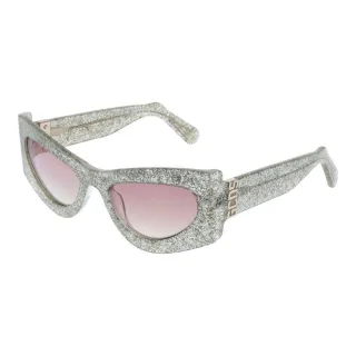 GCDS Silber Acetat Sonnenbrille