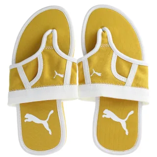 Puma Kordhülle Womens Yellow Flip-Flops
