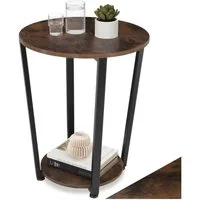 tectake Beistelltisch Swindon (1-St., 1 tlg), Trendiger Beistelltisch im schicken Industrial Look
