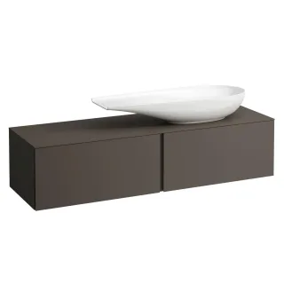 LAUFEN Waschtischunterschrank und Waschtischplatte ALESSI 500x1600x370 H4303430974291