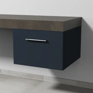Sanipa Anbau-/Solitärschrank mit Auszug 2morrow (G3231) 340x500x520 Marine-Matt, G32311R G32311R