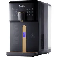 AORA Osmoseanlage AURA W23 Tank Schwarz - Auftisch-Osmoseanlage ohne Wasseranschluss, Umkehrosmose ohne Installation, ideal für Mietwohnung & Büro