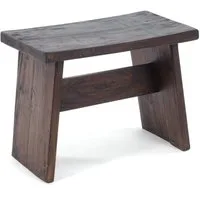 DESIGN DELIGHTS Hocker SITZBÄNKCHEN "SCHEMEL 40", Altholz massiv, 31x40x25cm, Fußhocker, 0