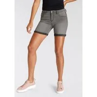 Arizona Jeansshorts Ultra-Stretch extra eng geschnitten, krempelbare Beinabschlüsse