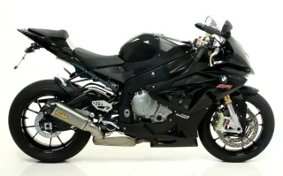 Sport Auspuff Arrow Works Titan mit Carbonendkappe BMW S 1000 RR Bj. 2009-2014 +ABE