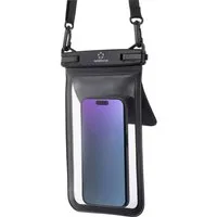 Renkforce Handyhülle Wasserdichte Smartphone Hülle Outdoorcase Universal Universal Black, Wasserdicht, Staubdicht, Mit Umhängeschlaufe