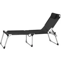 Siena Garden Gartenliege Sole, Aluminiumgestell, mehrfach verstellbar, 214x70x45 cm
