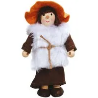 Winzlinge Biegepuppe Hirte - Helles Fell (1-tlg)