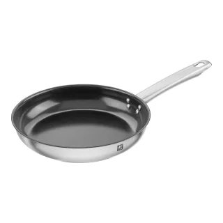 ZWILLING Plus Bratpfanne, 24 cm, 18/10 Edelstahl, Keramische Antihaftbeschichtung