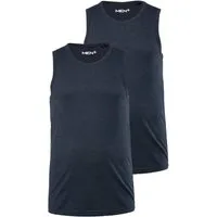 Men Plus T-Shirt Tanktop Basic 2er-Pack Rundhals