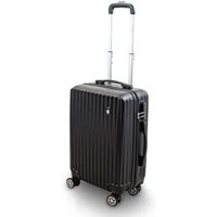 Barut Hartschalen-Trolley Barut Reisekoffer M Modell General Schwarz, 4 Rollen
