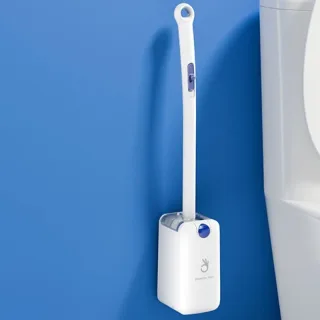 Automatic Chuck Open Cover Disposable Toilet Brush Household 360° Angle Wall Hanging With Cleaning Tablets Toilet Cleane