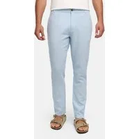 Indicode Leinenhose Herren Chinohose INLino aus Leinen-Baumwoll-Mix mit hohem Tragekomfort